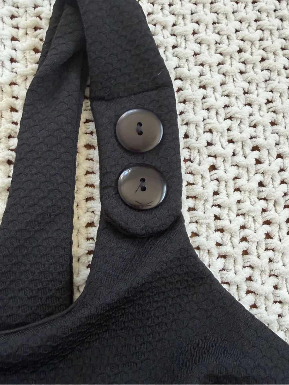 Seea Georgia Surf Top & High-Waisted Surf Bottoms Swimsuit Bikini Set Black $196 - Picture 10 of 14